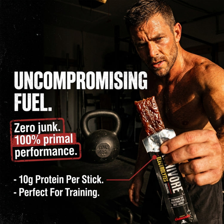 Carnivore Electrolytes Beef Jerky Sticks